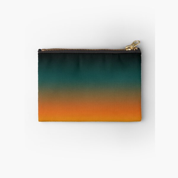 Item preview, Teal to Burnt Orange Sunset Gradient Abstract designed and sold by Mindful Wall Art Studio.