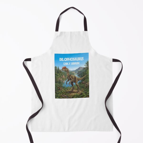 Item preview, Realistic Dilophosaurus Vertical Paleoart VI designed and sold by Yaremchuk.