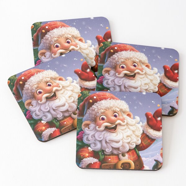 Item preview, Jolly Santa Claus – Magical Christmas Winter Wonderland designed and sold by Teniche.