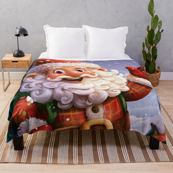 Item preview, Jolly Santa Claus – Magical Christmas Winter Wonderland designed and sold by Teniche.