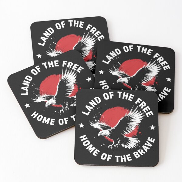 Item preview,  Land of the Free Home of the Brave, Sumi-E Eagle American Pride Shirt designed and sold by Sumi-Pixel.