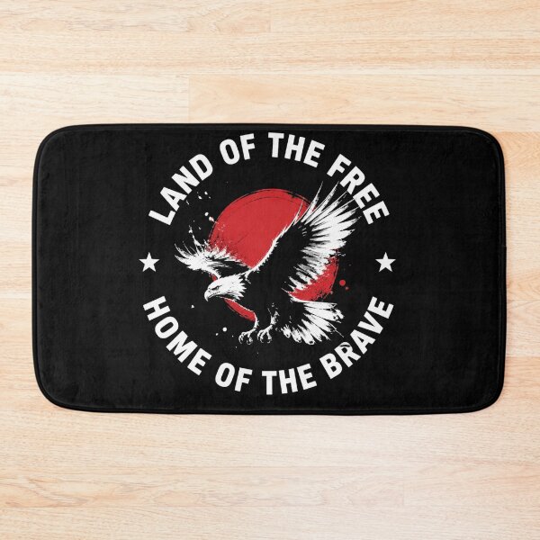 Item preview,  Land of the Free Home of the Brave, Sumi-E Eagle American Pride Shirt designed and sold by Sumi-Pixel.