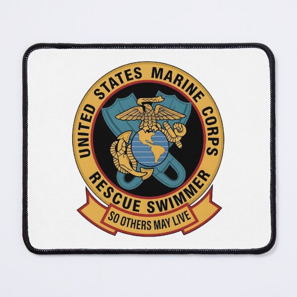 Item preview, United States Marine Corps Rescue Swimmer Patch designed and sold by CharlieDesings.
