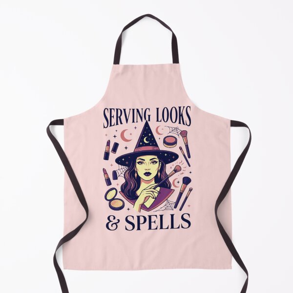 Item preview, Serving Looks and Spells Halloween Makeup Artist Design – Glamorous Funny Gift for Makeup Artists and Beauty Lovers designed and sold by Im-Ara.