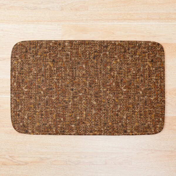Item preview, Rustic Burnt Orange Tweed Woven Fabric Texture Pattern designed and sold by Apex Designs.