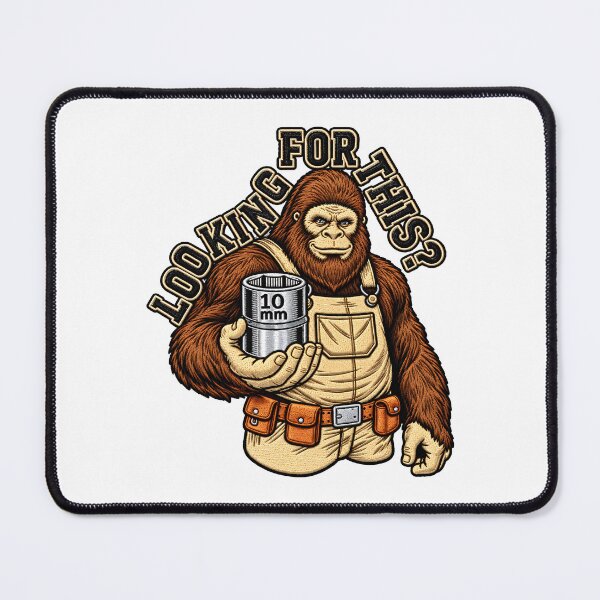 Item preview, Looking For Parts Vintage Gorilla Mechanical Humor designed and sold by ArtDesignTp.
