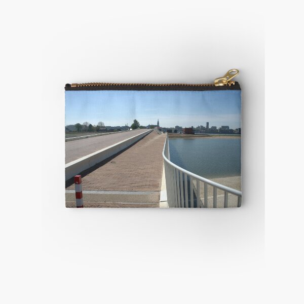 Item preview, Bridge Promenade Over River – Landscape Photography designed and sold by Pjotre7.