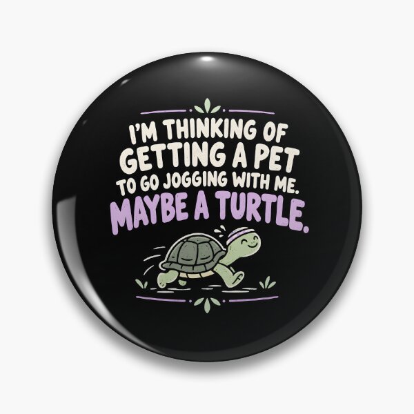 Item preview, I'm Thinking of Getting A Pet to Go Jogging with A Turtle  designed and sold by fairmont-press.