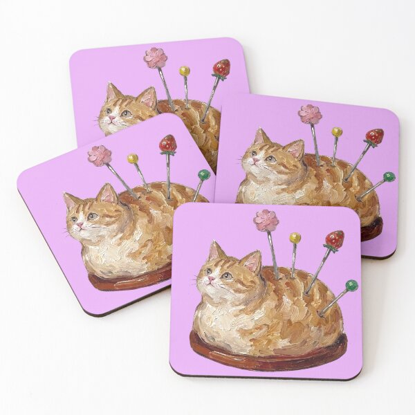 Item preview, Alfiletero con Forma de Gato designed and sold by Merli7.