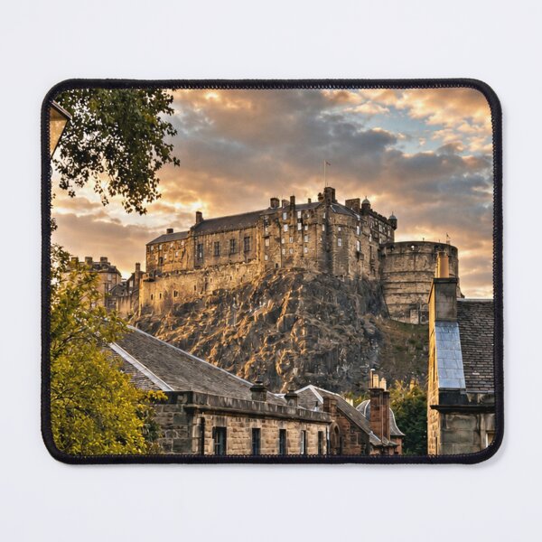 Item preview, Another Sunset Stairway to Edinburgh Castle designed and sold by MorstonPhoto.
