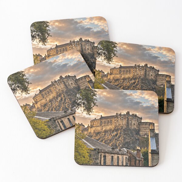 Item preview, Another Sunset Stairway to Edinburgh Castle designed and sold by MorstonPhoto.