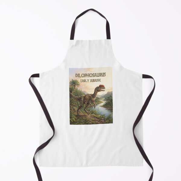 Item preview, Realistic Dilophosaurus Vertical Paleoart IX designed and sold by Yaremchuk.