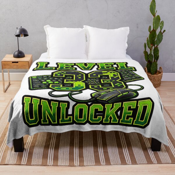 Item preview, Level 33 Unlocked Gaming Humor 33rd Birthday Gift designed and sold by ArtDesignTp.