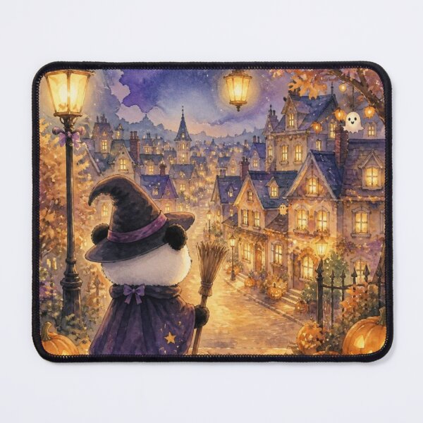 Item preview, A Halloween night city designed and sold by highpanda00.