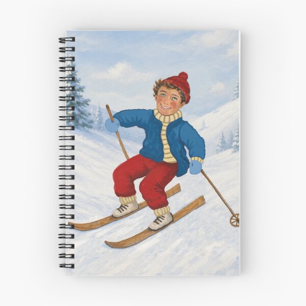 Item preview, Joyful Skier designed and sold by Artworks by Wilma.