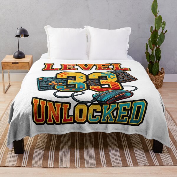 Item preview, Level 33 Unlocked Video Gamer Funny 33rd Birthday designed and sold by ArtDesignTp.
