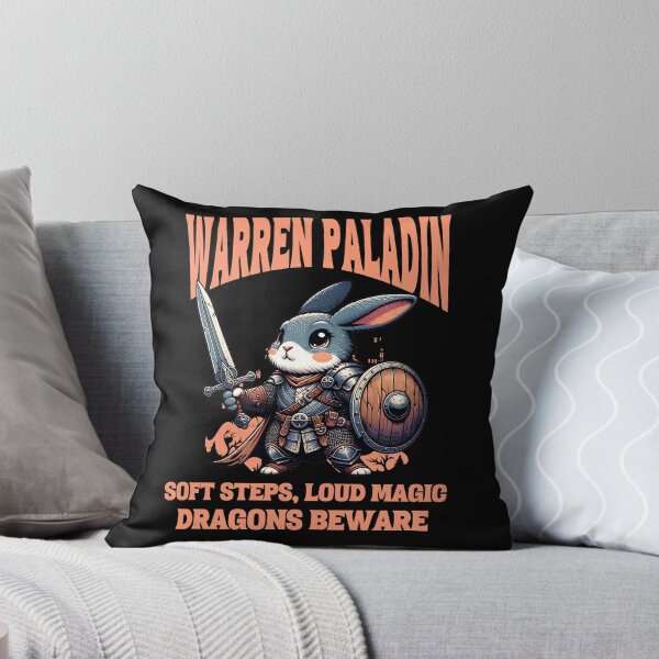 Item preview, Warren Paladin Soft Steps Loud Magic Bunny Knight designed and sold by FaeryNuff.