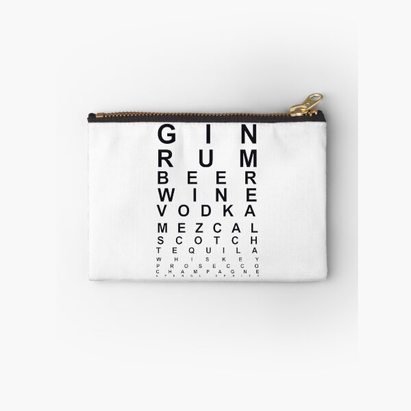 Item preview, alcoholics eye chart designed and sold by Kackos.