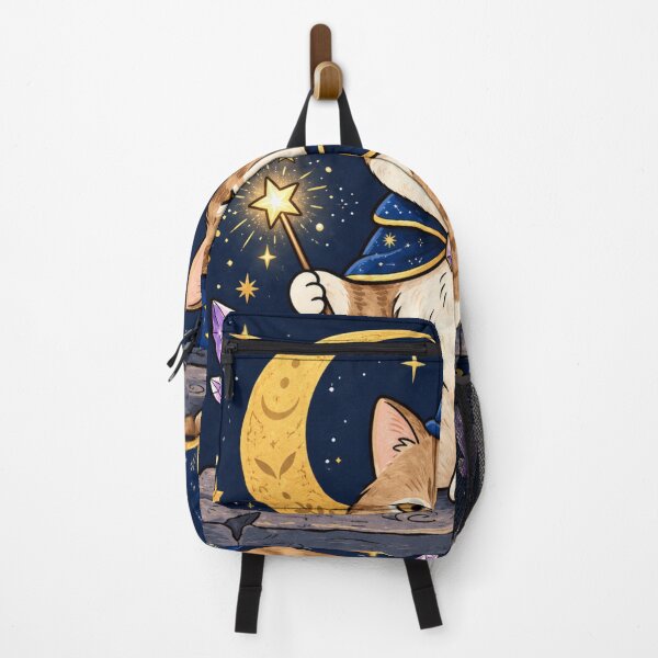 Item preview, Magical Wizard Cat Under the Moon designed and sold by Iampoji.