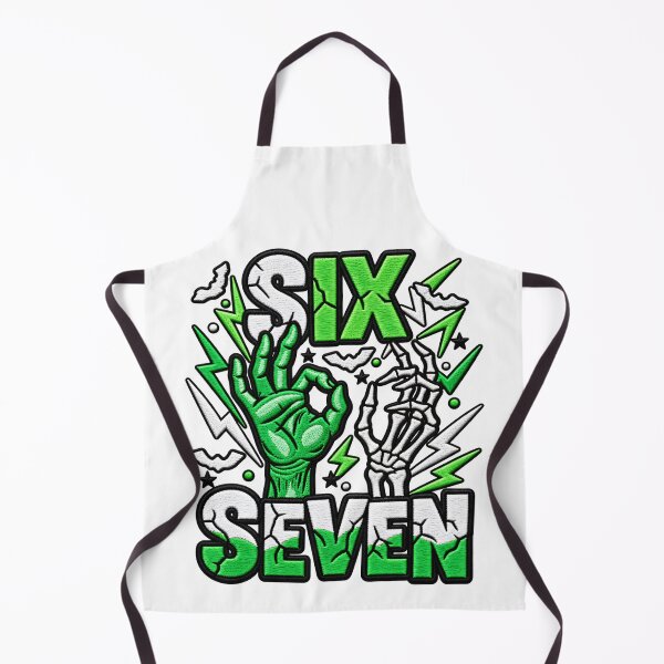 Item preview, Haunted By Six Seven Creepy Halloween Skeleton Joke designed and sold by ArtDesignTp.