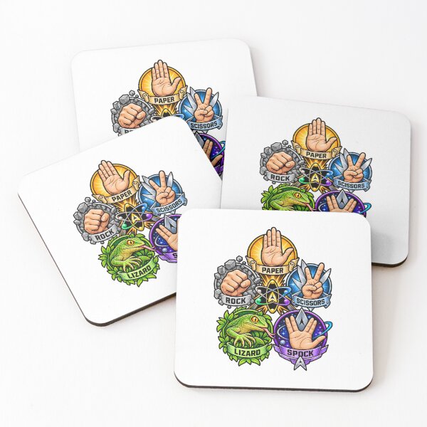 Item preview, rock,paper,scissors,lizards,spock designed and sold by Deltagroove.