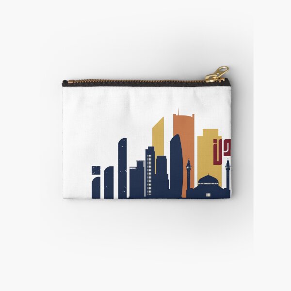 Item preview, Amman in Arabic Calligraphy - Jordan Skyline Landmarks designed and sold by Artful-inks.