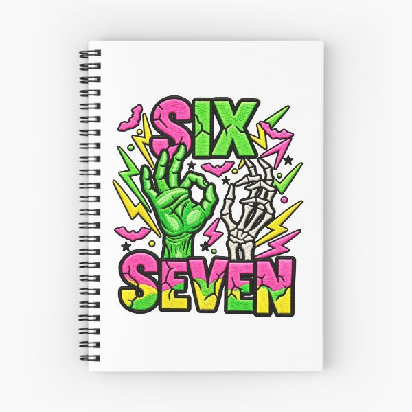Item preview, Haunted By Six Seven Funny Skeleton Spooky Halloween designed and sold by ArtDesignTp.