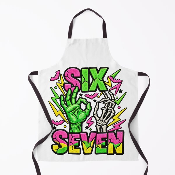 Item preview, Haunted By Six Seven Funny Skeleton Spooky Halloween designed and sold by ArtDesignTp.