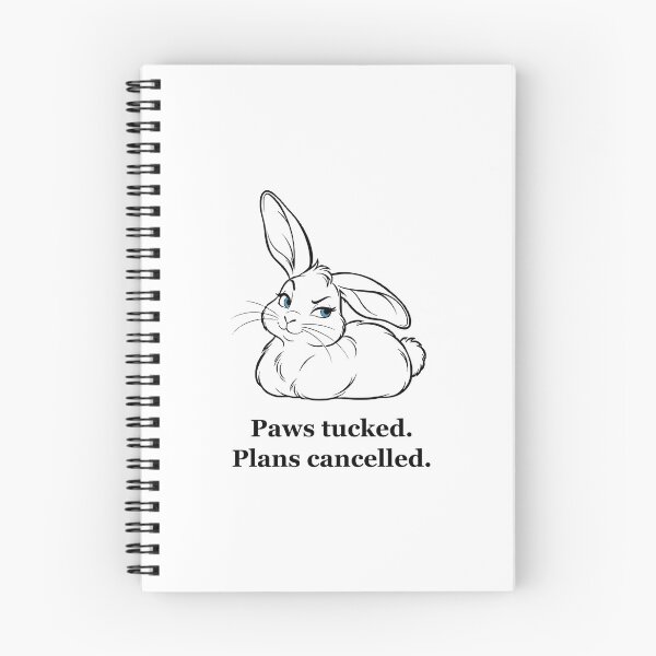 Item preview, Bunny Loaf — Paws Tucked, Plans Cancelled designed and sold by Soft Paws Sketches.
