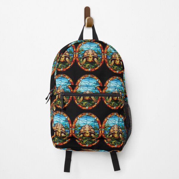 Item preview, Tortoise Stained Glass Window Art designed and sold by pinkal.