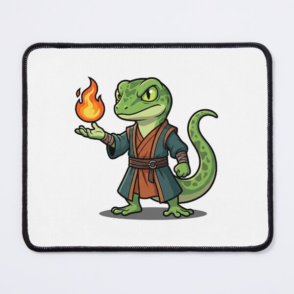 Item preview, D&D Lizard Sorcerer - No Label designed and sold by VFXguy.