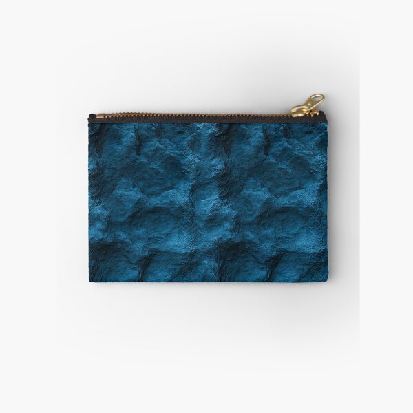 Item preview, Deep Ocean Blue Crumpled Paper Texture designed and sold by Piotrek0001.