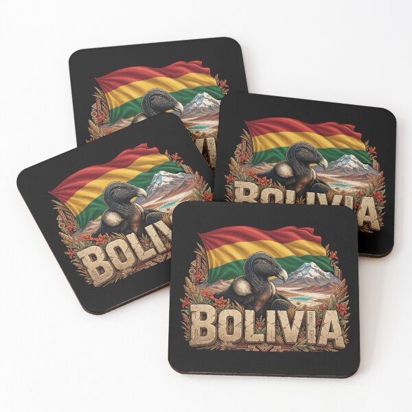Item preview, Bolivia Heritage – Condor & Andean Emblem designed and sold by FlagX.