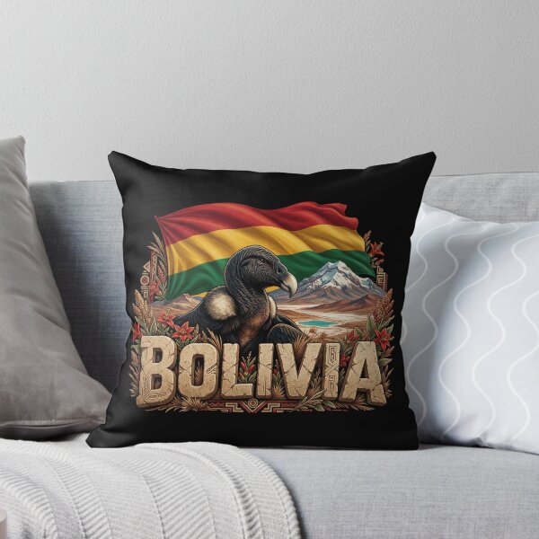 Item preview, Bolivia Heritage – Condor & Andean Emblem designed and sold by FlagX.