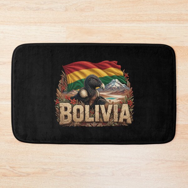 Item preview, Bolivia Heritage – Condor & Andean Emblem designed and sold by FlagX.