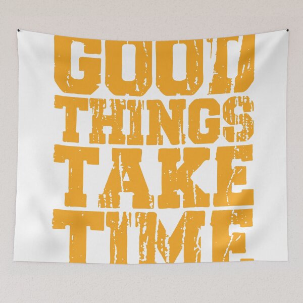 Item preview, Good Things Take Time Vintage Slab Lettering designed and sold by andry01.
