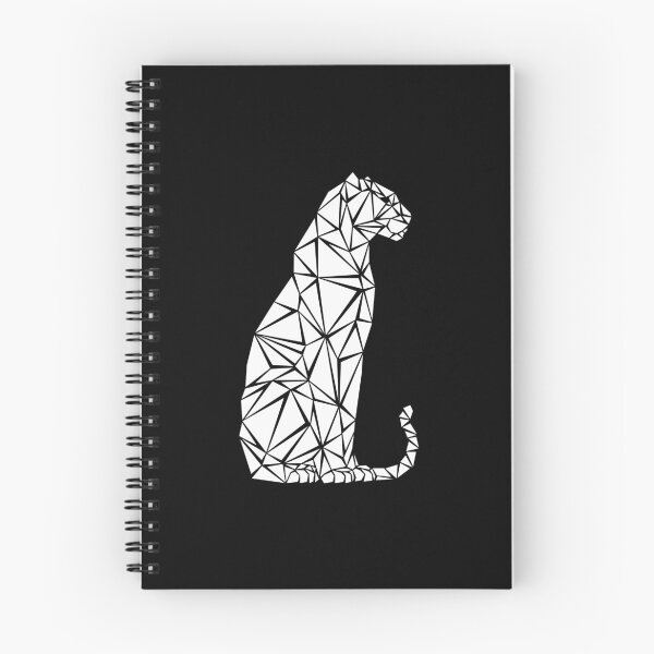 Item preview, White Geometric Panther designed and sold by Espyr.Art.