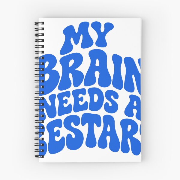 Item preview, My Brain Needs a Restart Groovy Lettering designed and sold by andry01.