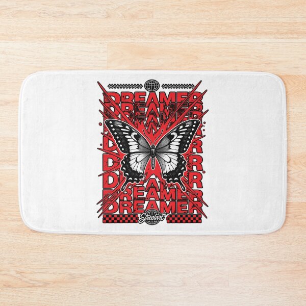 Item preview, Dreamer Butterfly – Bold Street Art Graphic for Free Spirits designed and sold by IrhaArts.