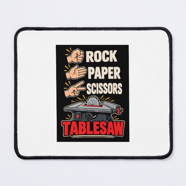 Item preview, rock paper scissors tablesaw designed and sold by Deltagroove.