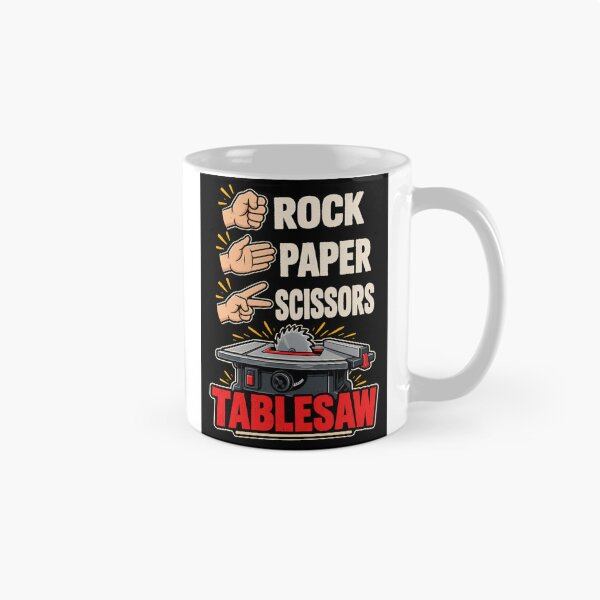 Item preview, rock paper scissors tablesaw designed and sold by Deltagroove.