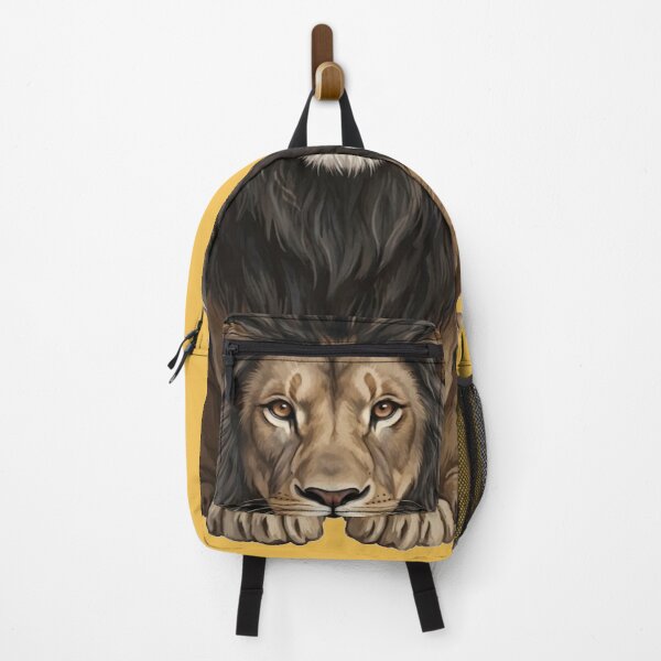 Item preview, lion designed and sold by Why Not Art.