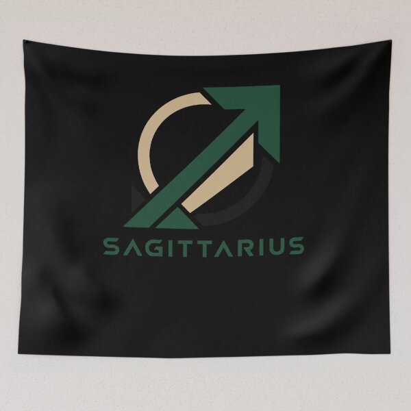 Item preview, Sagittarius Zodiac Halloween Horoscope Sign designed and sold by BearLoveDesign.