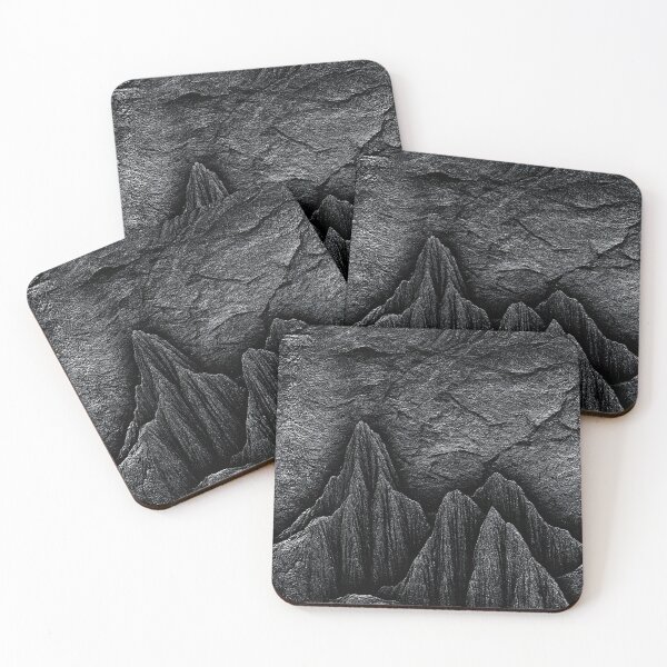 Item preview, Sculpted Grey Mountain Ridge Crinkled Texture designed and sold by Piotrek0001.