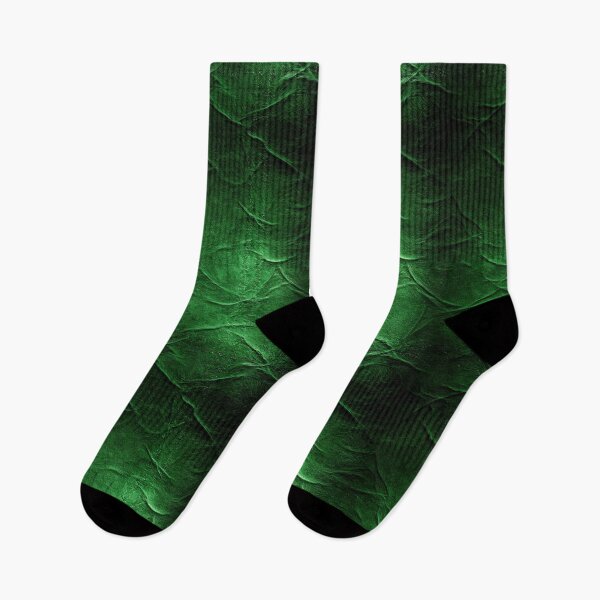 Item preview, Emerald Green Crinkled Silk Fabric Art designed and sold by Piotrek0001.