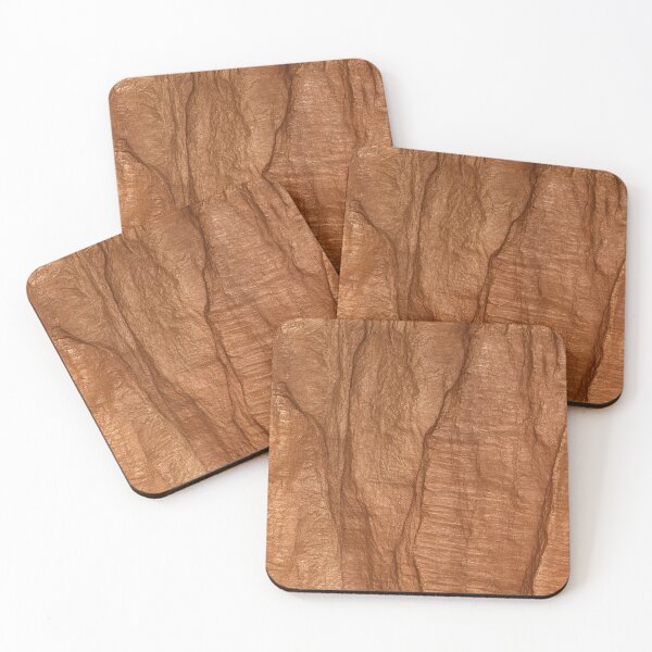 Item preview, Caramel Brown Creased Leather Texture Art designed and sold by Piotrek0001.