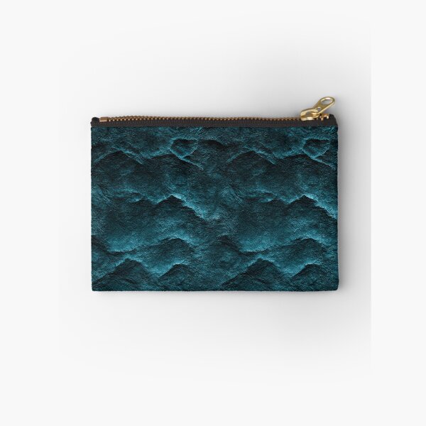 Item preview, Deep Teal Reptilian Scale Crinkled Art designed and sold by Piotrek0001.