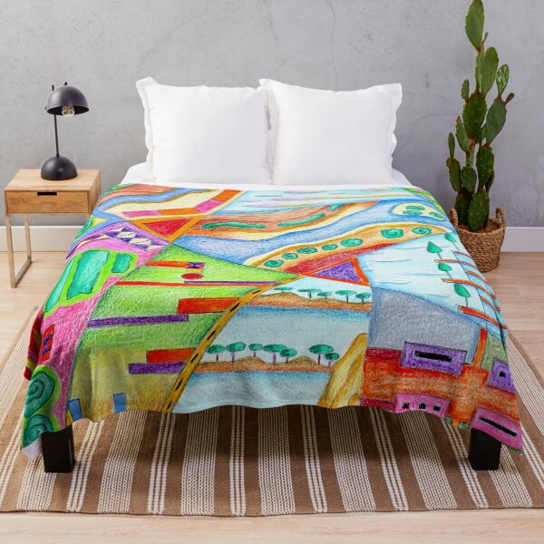 Item preview, land abstracts designed and sold by Tereza Pilar Art.