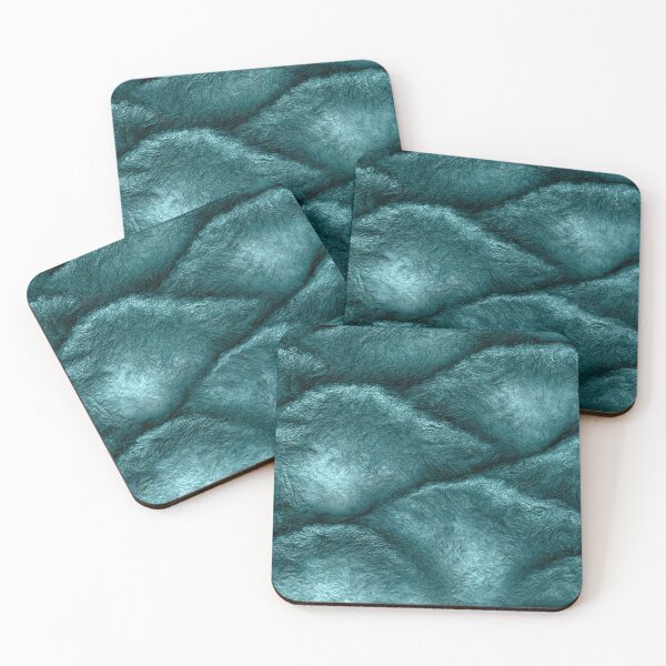 Item preview, Teal Dragon Scale Creased Leather Texture designed and sold by Piotrek0001.