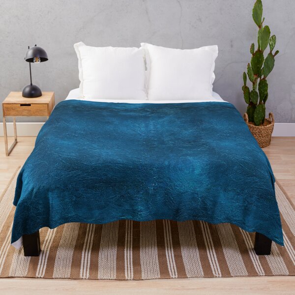 Item preview, Indigo Blue Creased Kraft Paper Surface Art designed and sold by Piotrek0001.